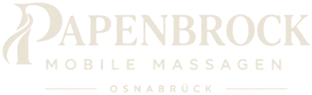 Papenbrock Mobile Massage Osnabrück, Logo mit stilisiertem P